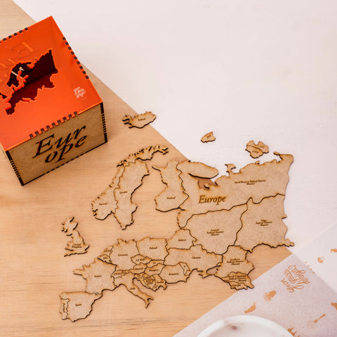 Puzzle in a box <br>  EUROPE