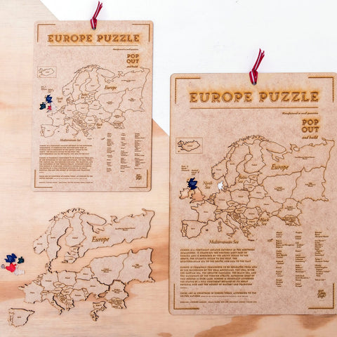 Pop out map <br>  EUROPE