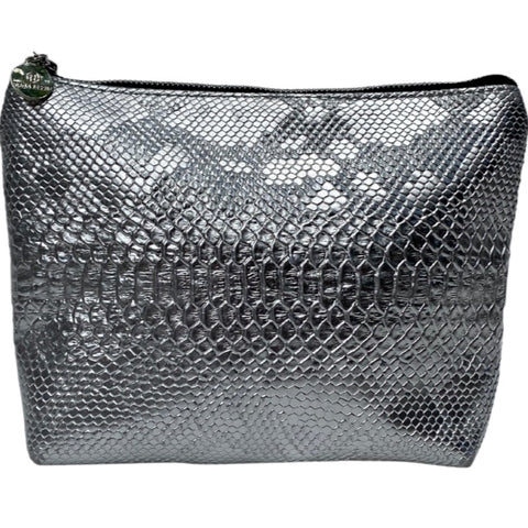 Rona Jessie metallic carry-all bag - SILVER